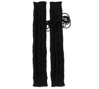 Calentadores Pierna Tejidos cquard , Negro , 12 cm | Fibra acrílica, cobertura sin pies, cquard, abrigo medio, tejido transpirable, para días otoño, para estar en casa