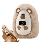 Calentamanos Eléctrico ABS 10,5x7,5cm - Calentador Portátil Peluche Animal USB, Mini Calentamanos Digital Duradero | Calentador Manos Calientes Ajustable Portátil Regalo Niña