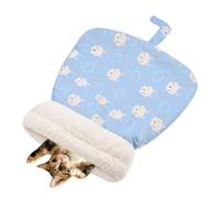 Calentamiento de la Cama del Gatito: de Mascotas con calefacción, cojín de Felpa Suave, acogedora Tumbona de Gatos | Cama de Calentamiento eléctrico con Base sin Deslizamiento y Revestimiento tér