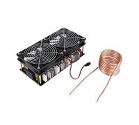 Calentamiento por inducción 2500W Máquina de alta frecuencia de alta potencia Horno de frecuencia media de enfriamiento de alta frecuencia Kit de soldadura por inducción