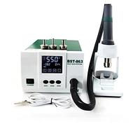 Calentamiento rápido Best-863 Estación de soldadura termostática de pistola termostática sin plomo 1200W Inteligente Lcd Estación de retrabajo de exhibición digital for la reparación del teléfono