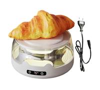 Calentatazos para Café, 4 Niveles de Temperatura Antideslizante y Silencioso, Calientacopas Eléctrico para Escritorio Que Mantiene Bebidas Calientes, para Té Leche en Hogar Oficina Viajes