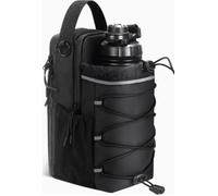 Calenxy Bolsa magnética para botella de agua de 1,5 l con soporte para botellas, bolsa de deporte multifuncional con compartimentos y correa ajustable, riñonera unisex para fitness al aire libre