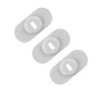 CaLeQi Agujero de Bloqueo antirrobo para Todos los Equipos de sobremesa, portátiles, Macbook, iPad, iPhone y proyectores (Plástico Cerradura Hebilla x 3)