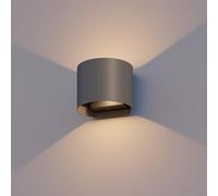 CALEX Aplique de Pared Verona, Arriba/Abajo, Haz Ajustable, Antracita