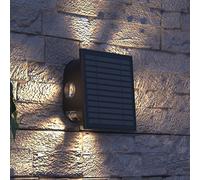 Calex Aplique LED para exterior Altamura, indirecto, negro