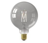 CALEX bombilla LED inteligente, E27 G125, con filamento de titanio, luz blanca, regulable, control por aplicación y voz