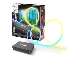 Calex Caja Smart HDMI Sync, Tira LED 2,45m, TV 55-65 Pulgadas | Analiza la imagen de tu televisor y ajusta la iluminación al instante, para gaming y películas
