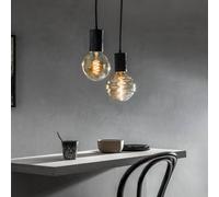 Calex E27 G125 3,8W filamento LED Flex oro 821 dim EC:EPREL:625862