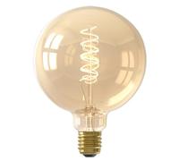 Calex Filamento largo LED 125mm Globo 3.8W (25W eq.) ES Oro 2100K Regulable
