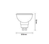 Calex Smart bombilla reflectora LED GU10 4.9W CCT RGB EC:EPREL:646430