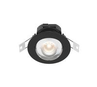 Calex Smart downlight Lámpara de techo empotrable, negra EC:EPREL:554565