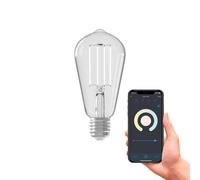 Calex Smart E27 ST64 LED 7W filamento 1800-3000K