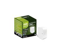Calex Smart Outdoor Gateway Plug In Hub para productos inteligentes de jardín, malla Bluetooth para iluminación de jardín