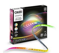 CALEX Tira LED Smart 20M, RGBIC, Recortable, Regulable, Sync Música