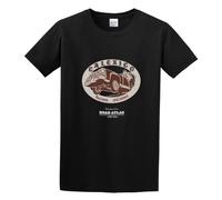 Calexico Band Road Atlas Men's T-Shirt Unisex Black Cotton Print tee Shirts 3XL