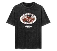 Calexico Band Road Atlas T-Shirt Graphic tee Printed Top Mens Black Shirt XXL