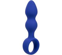 Dildos anales marca California Exotics Admiral Advanced Beaded Probe Blue