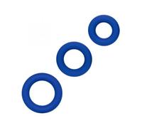 CALEXOTICS - ADMIRAL SET 3 ANILLOS PARA PENE AZUL