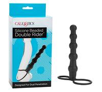 Calexotics - Bolas anales doble arnés negro