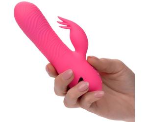 CalExotics California Dreaming Sacramento Sweetie - Vibrador rabbit de doble acción, rosa