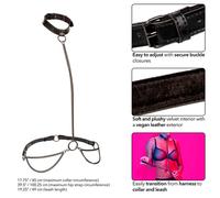 CALEXOTICS Collar Halter Euphoria - Diseño Elegante Para Placer y Confianza