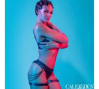 CALEXOTICS Euphoria Arnés De Muslo Cadena - Diseño Elegante Para Exploración Confiada Del Placer