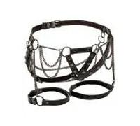 Calexotics - euphoria arnÉs de muslo con cadenas premium