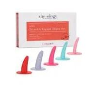 CALEXOTICS - KIT 5PC DILATADORES VAGINALES O ANALES MULTICOLOR