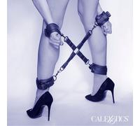 CALEXOTICS Nocturnal Conector Hog Tie Cuero Ajustable Negro - Diseño Elegante Para Experiencias Sensuales Únicas