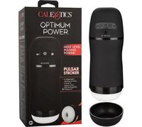 CalExotics Masturbador realista marca CALEX OPTIMUM POWER MASTURBADOR CON VIBRACION Y SUCCION