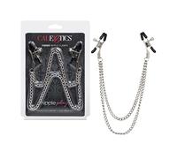 Calexotics - Pinzas para pezones con doble cadena