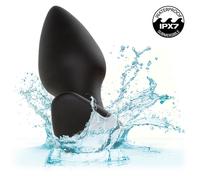 CalExotics Rock Bottom Perfect Plug - Diseño Ergonómico Con 10 Funciones De Vibración