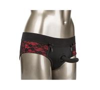 Calexotics - scandal set de braguitas sin entrepiernas con didlo talla s/m - S/M