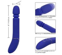 CALEXOTICS Shameless Slim Thumper Azul - Masajeador De Lujo Con Diseño Elegante Y Potente