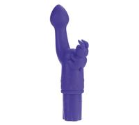 CALEXOTICS SILICONE CONEJITO VIBRADOR KISS LILA