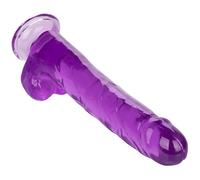 CALEXOTICS Size Queen Dildo Lila 25.5 Cm - Diseño Ergonómico Para Experiencia Única De Placer