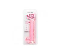 Queen size pene gelatina 30,5cm - rosa | Consolador realista | Juguetes Eróticos