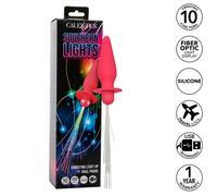 CalExotics Southern Lights - Plug anal vibrador iluminado de silicona (rosa)