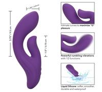CALEXOTICS - STELLA DUAL PLEASER VIOLETA