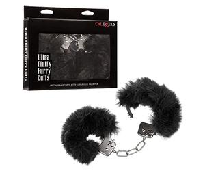 CALEXOTICS - ULTRA FLUFFY FURRY CUFFS - ESPOSAS NEGRAS