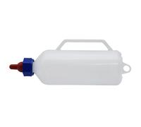 Calf Bottle, 1L Lamb Feeding Bottle with Silicone Nipple, Small Animal Milk Drinker, Baby Goat Supplies, 11.81x3.15x2.36 Inches, Milk Feeder for Sheep