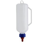 Calf Bottle, 1l Small Animal Nursing Bottle, 11.81x3.15x2.36 Inches Portable Livestock Milk Feeder, Portable Feeding Container for Baby Goats, Bottles Sturdy Teat feeders