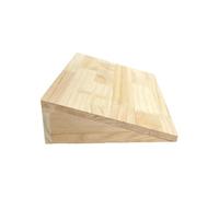 Calf Stretch Board - Wooden Calf Stretcher | Portable Multifunctional Workout Incline Board For Feet Ankle Knees Balance Exercise Training Pilates Dance Fitness