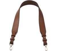 CALFOVERA Correa de Repuesto para Bolso de Piel Sintética de 3.8cm de Ancho con Cierres de Aleación, Correa de Piel Sintética Marrón de 78cm de Largo para Bolso de Hombro, Bandolera, Suministros