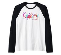 Calgary Canada | Vacation Travel Camiseta Manga Raglan