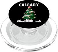 Calgary Horizonte Invierno Nieve Canadá Canadiense Navidad NYE PopSockets PopGrip para MagSafe