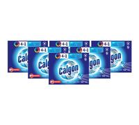 CALGON Pastillas antical para lavadora, 4 en 1, 6 x 48 pastillas