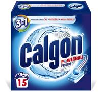 CALGON PASTILLAS LIMPIA LAVADORAS CONTRA CAL, FORMATO CAJA 15 UNIDADES