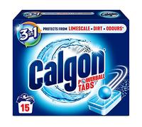 Calgon Pestañas suavizantes de agua 3 en 1, paquete de 15